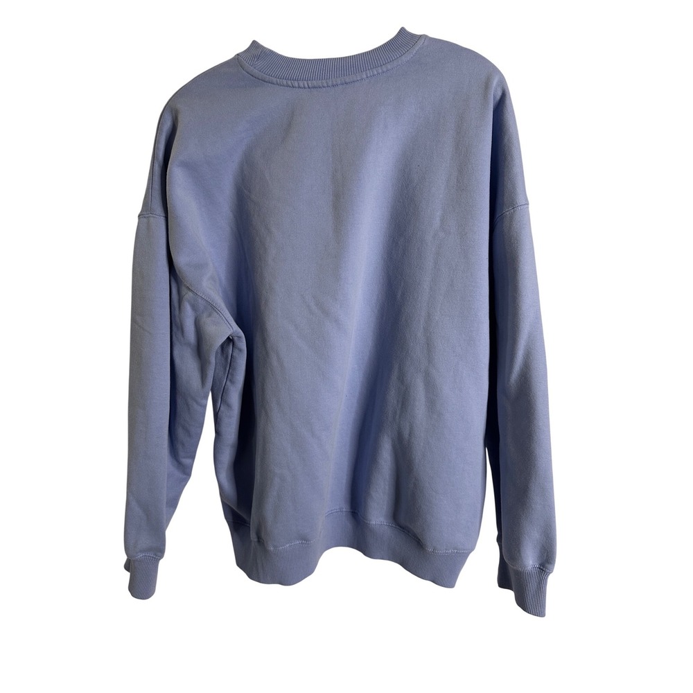 BILLABONG Large Blue Desert Cactus Graphic Fleece Crewneck Sweatshirt - Picture 2 of 6